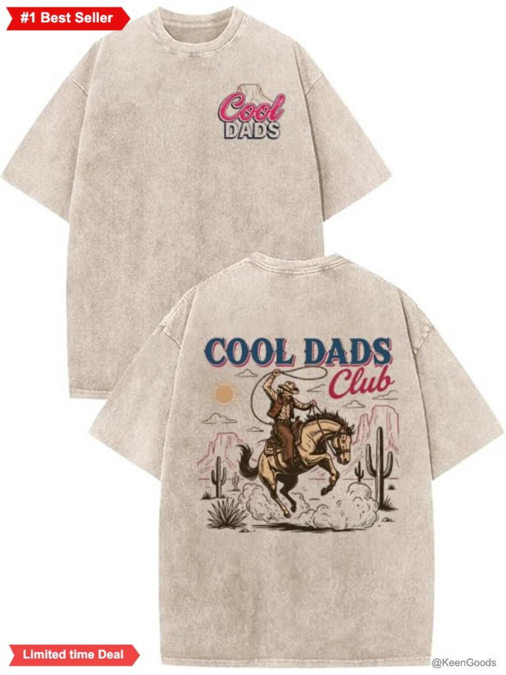 Men's Oversized Graphic Dad T-Shirt Cotton Crew Neck Short Sleeve Tee